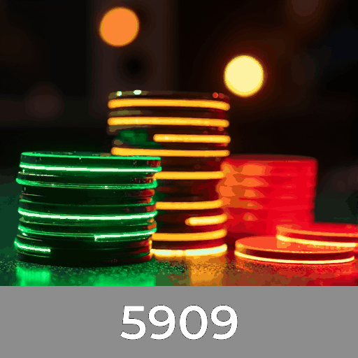 5909: Experimente a emoção e as oportunidades de vitória nos jogos de cassino